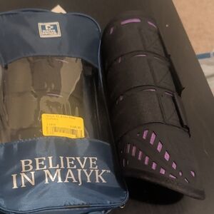 Majyk Equipe Black and Purple Horse Boot